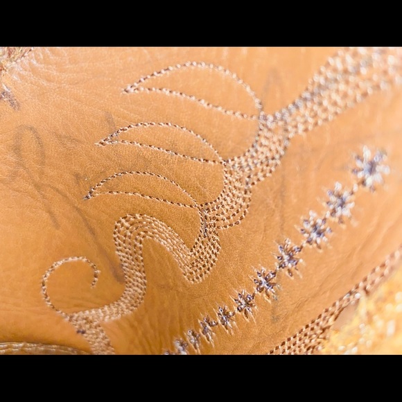 Beautiful Rodney Ammons Rough-out Cowboy Boots - Picture 8 of 8